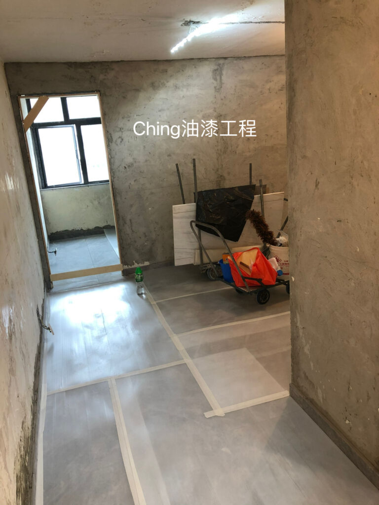 九龍公屋油漆工程-400呎單位施工細節